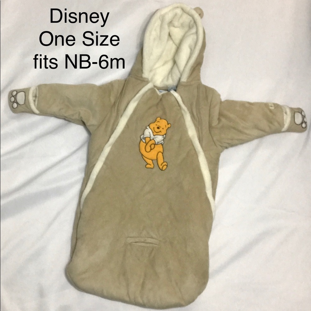 Disney Bunting Bag Winnie the Pooh NB NwoT